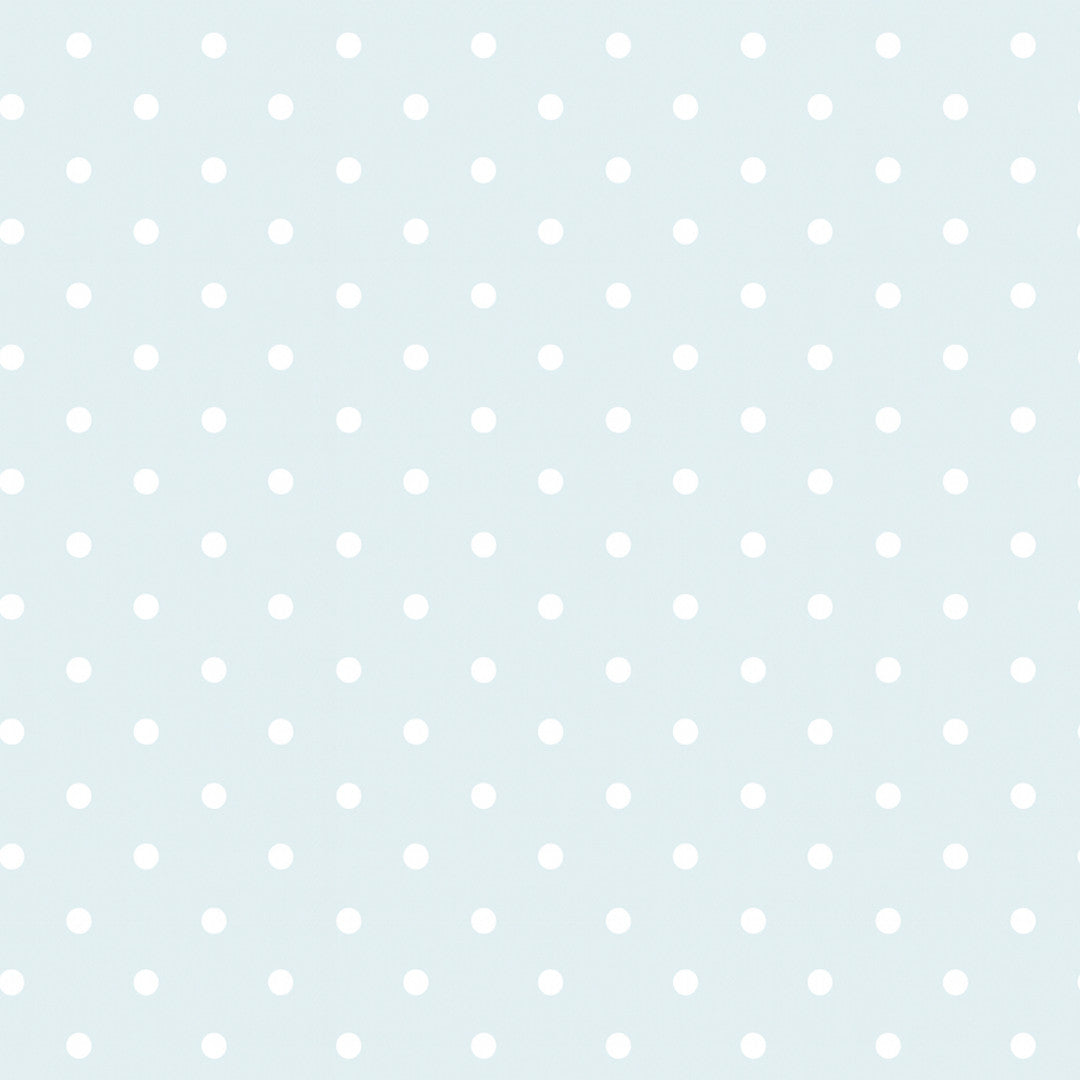 Transparent Dots  – Transparent vaxduk med vita prickar