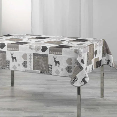Valtho Naturel 150 x 240 cm – Julduk med fläckskydd