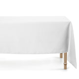 Vento, enfärgad rektangulär duk 180 x 300 cm - Vit