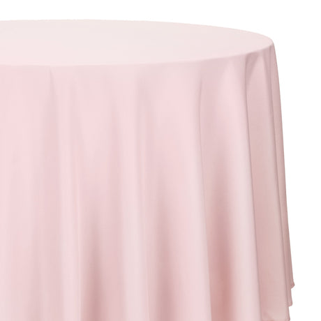 Vento – Enfärgad rund tygduk Ø230 cm, Dusty Pink närbild