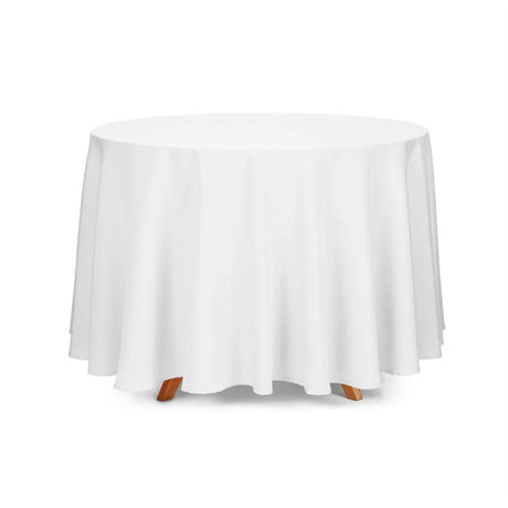 Vento – Enfärgad rund tygduk Ø280 cm, vit