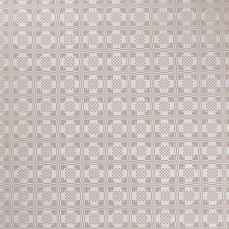 Damast Carre Classic Taupe – damastpräglad vaxduk