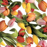 Tulipan Multicolor - Vaxduk med tulpaner i fina färger