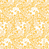 Närbild av Lola vaxduk - Wallflower Saffron